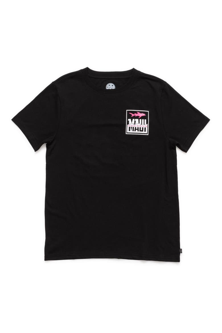 Fish out of Water Graphic T-Shirt, Main, color, BLACK
