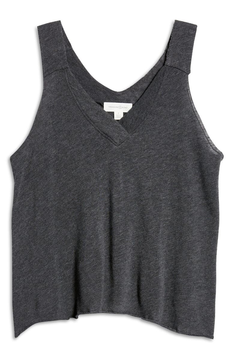 Treasure & Bond Textured Tank, Alternate, color, 