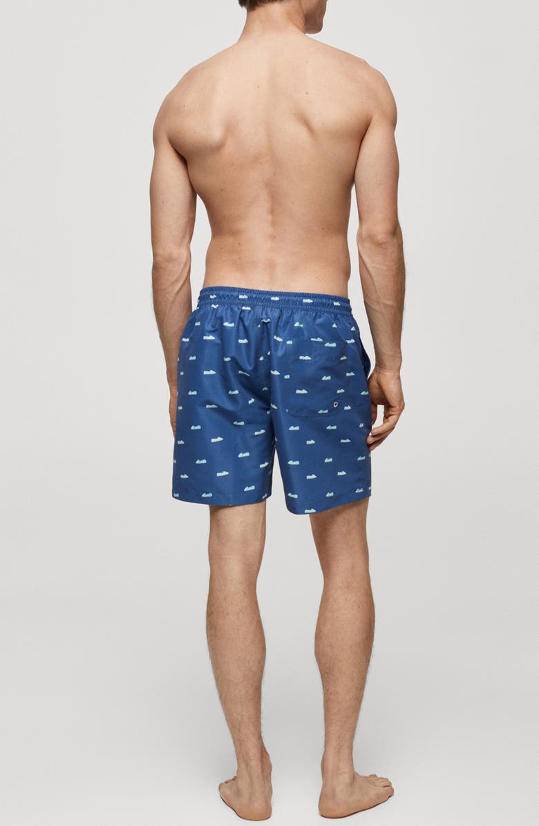 MANGO Espadrilles Swim Trunks, Alternate, color, 