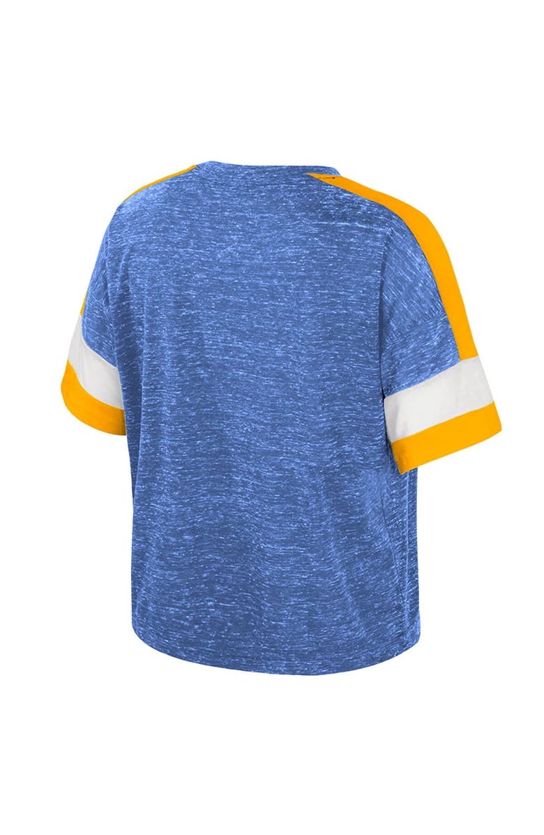 COLOSSEUM Women's Colosseum Blue UCLA Bruins Color Block Scoop Neck T-Shirt, Alternate, color, 