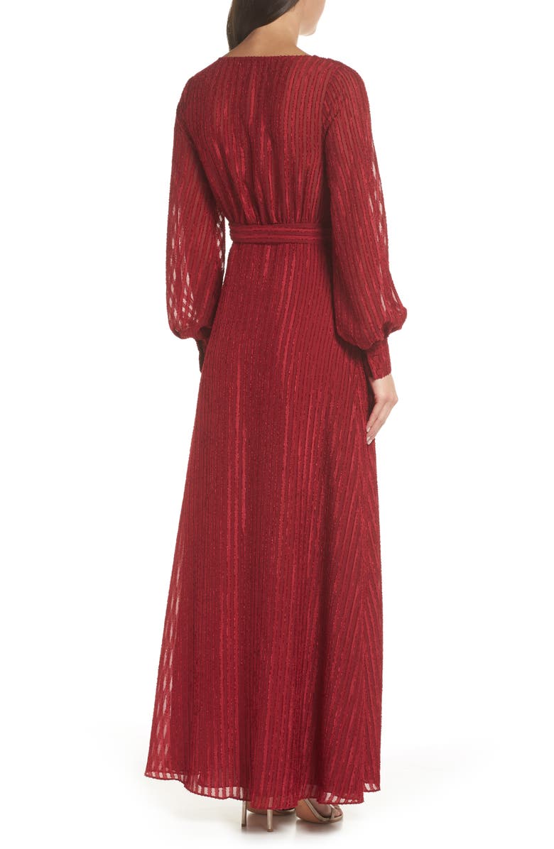Fame and Partners The Rachel Wrap Gown, Alternate, color, 
