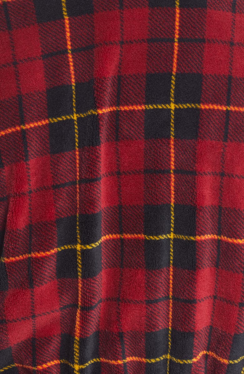 Polo Ralph Lauren Plaid Microfiber Robe, Alternate, color,