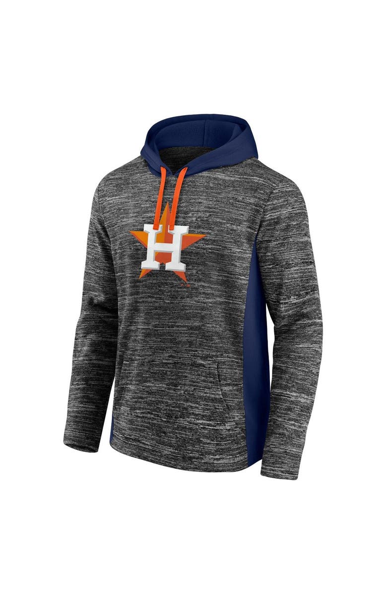 FANATICS Men's Fanatics Branded Gray/Navy Houston Astros Instant Replay Color Block Pullover Hoodie, Alternate, color, Gray