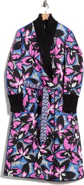 DVF Loana Reversible Quilted Coat
