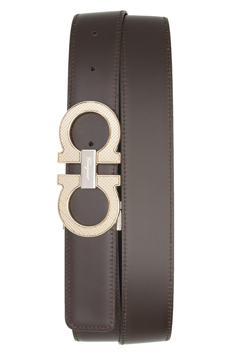 FERRAGAMO Salvatore Ferragamo Reversible Leather Belt, Alternate, color, 