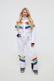 OOSC Rainbow Road Shaped Women's Ski Suit