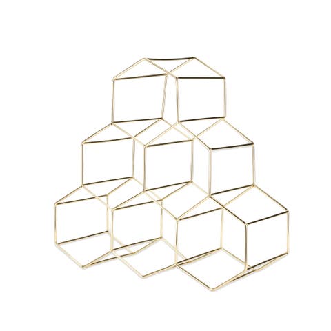 Geo Countertop 6-Bottle Wine Rack