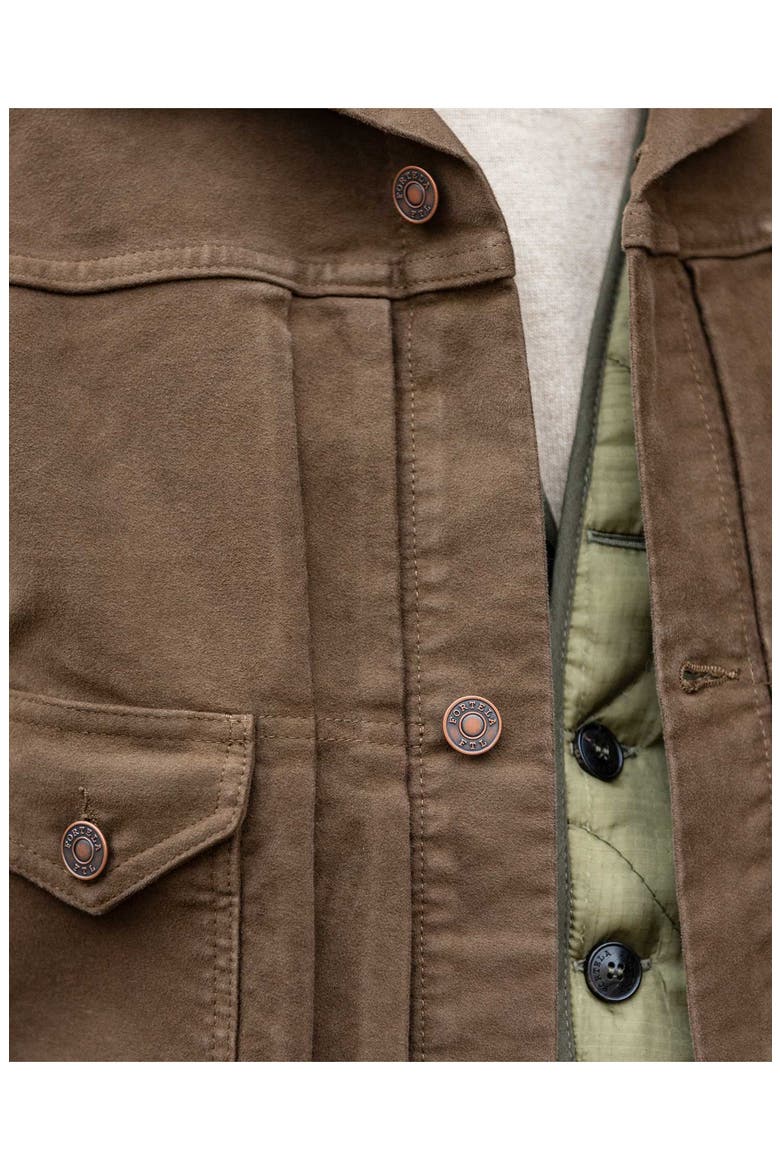 Ncyclet Moleskin Jacket, Alternate, color, BROWN