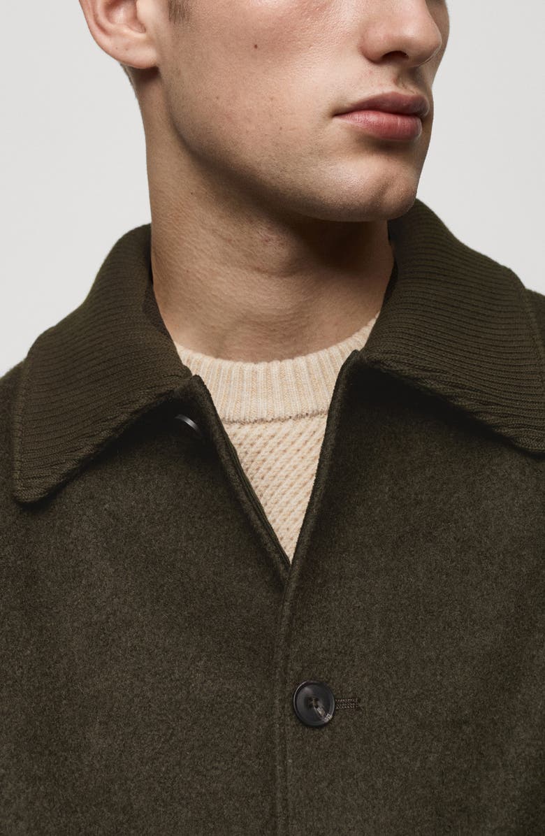 MANGO Bouclé Jacket, Alternate, color, 