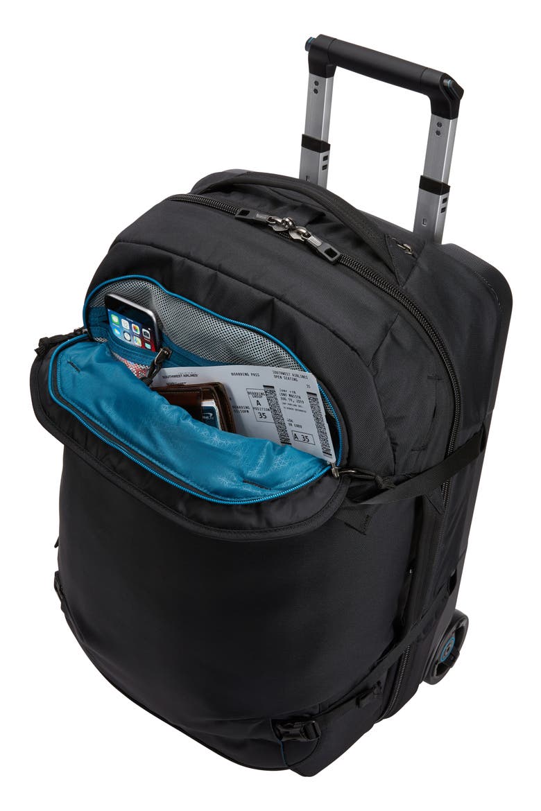 Subterra 22-Inch Wheeled Packing Case, Alternate, color, BLACK