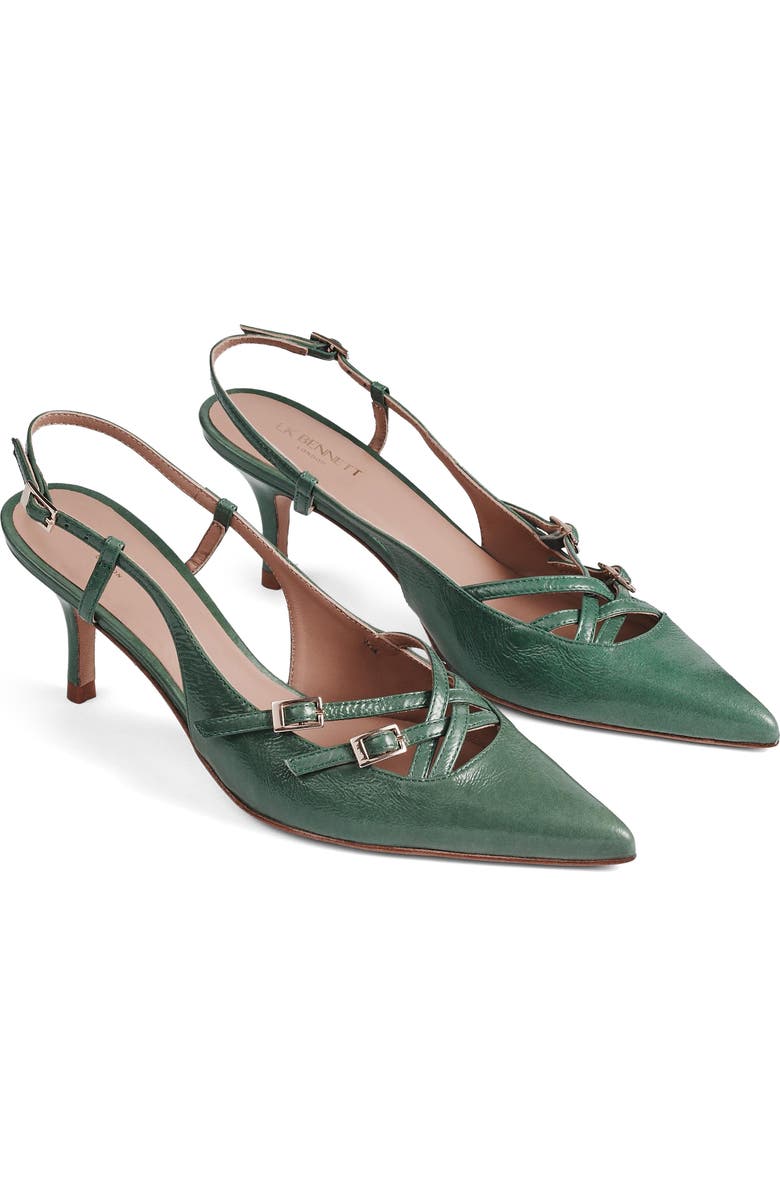 LK Bennett Caprice Slingback Pointed Toe Pump, Main, color,