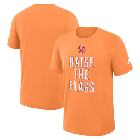 Men's Nike Orange Tampa Bay Buccaneers Direct Handoff Rewind Slub Performance T-Shirt