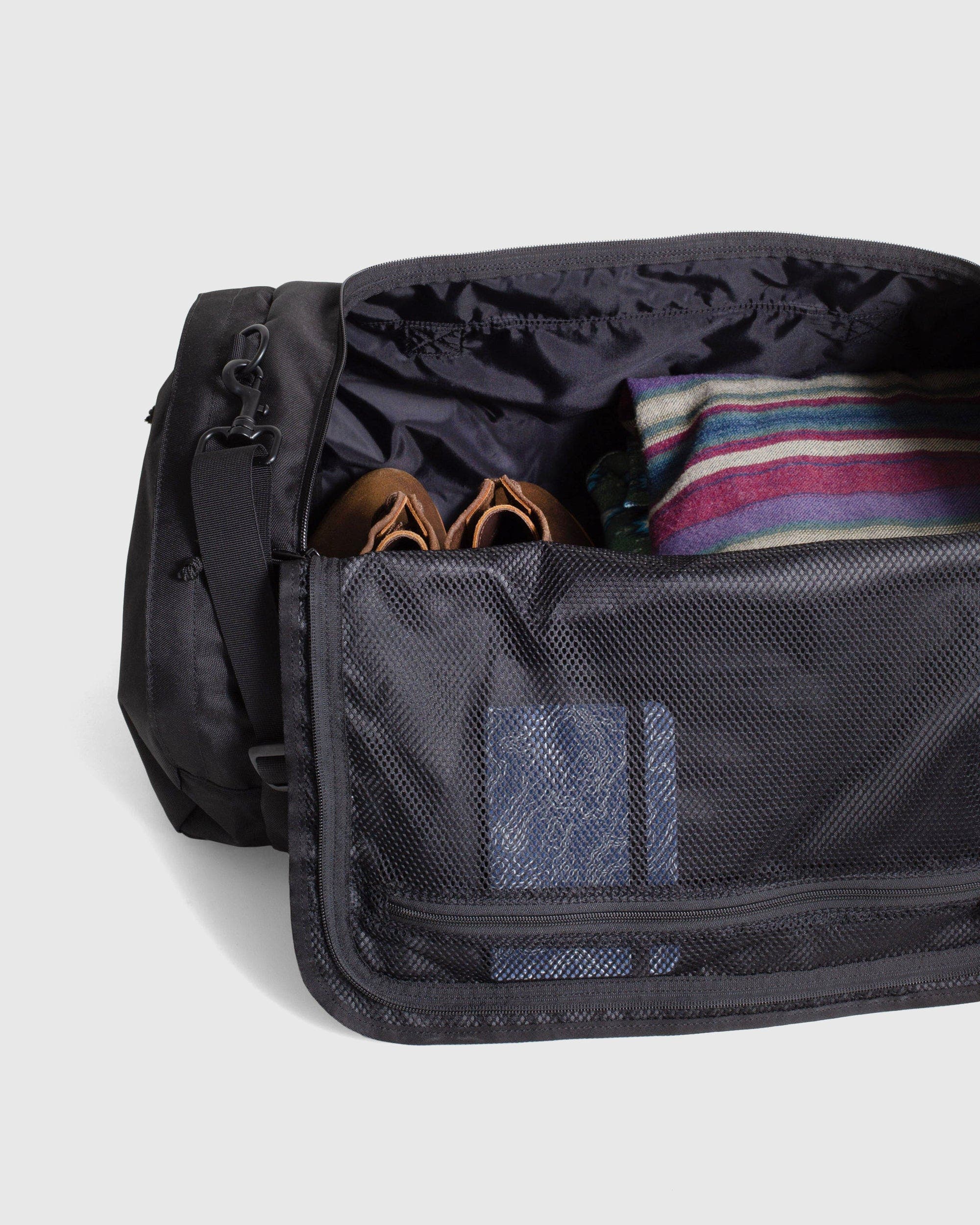 United By Blue (R)evolution 55L Duffel, Alternate, color, Black