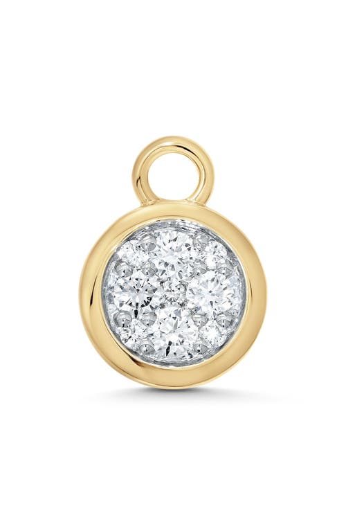 Sara Weinstock Round Diamond Pendant Charm