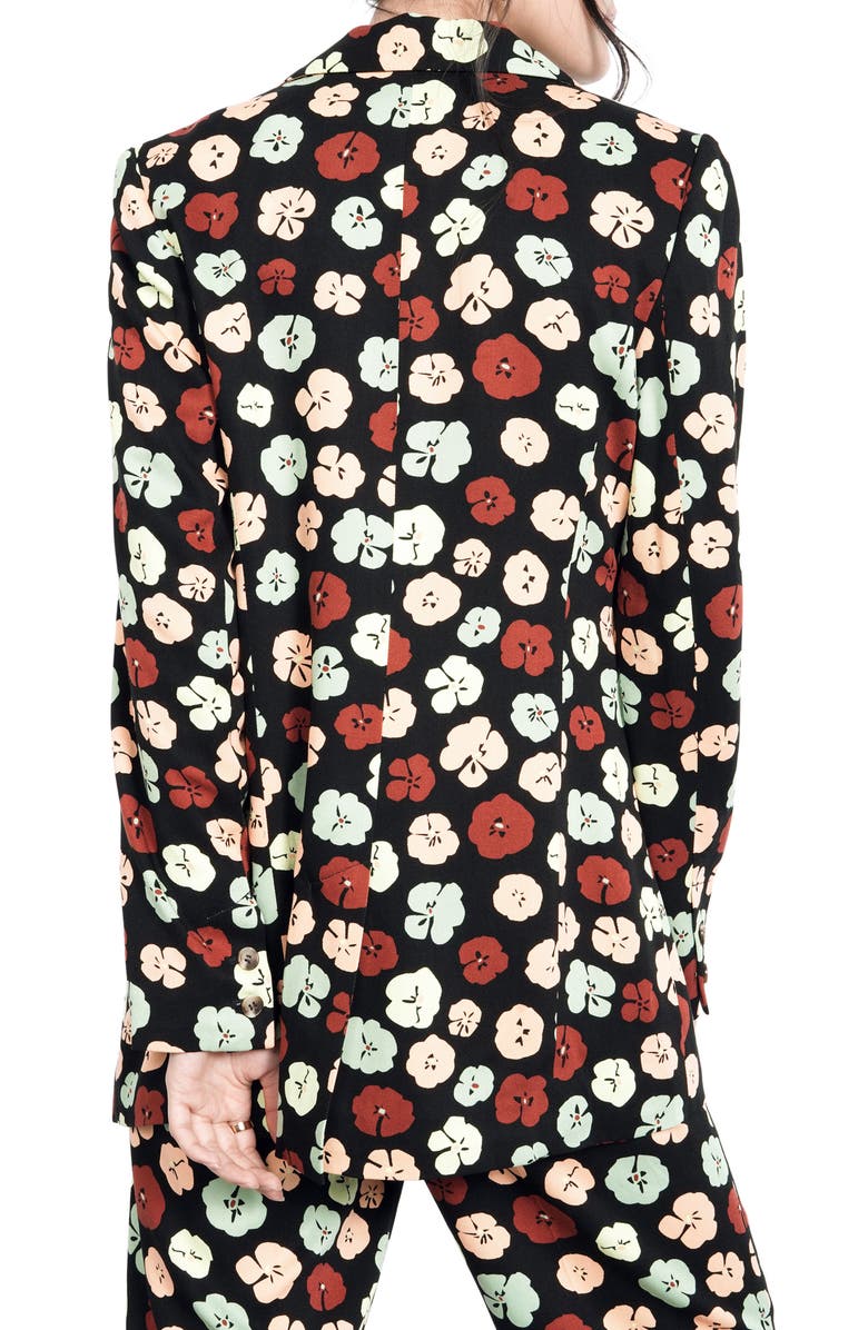 BP. + Wildfang Plaid One-Button Blazer, Alternate, color,