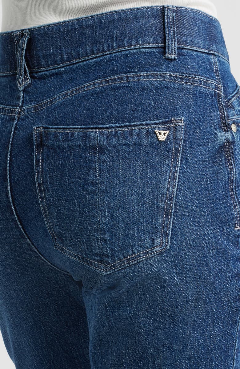 Wit 
Wisdom Gemma 
Ab
Solution High Waist Girlfriend Jeans, Alternate, color, Blue