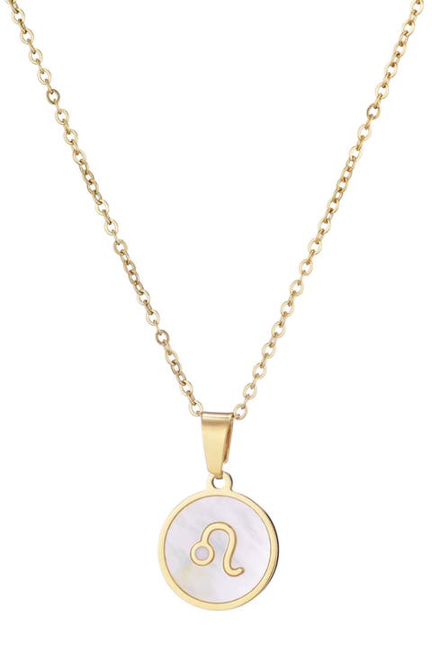 Zodiac Pendant Necklace