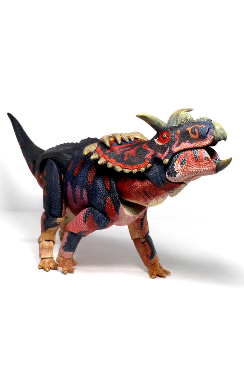 Kosmoceratops Richardsoni 1/18th Scale Dinosaur Figure, Alternate, color, Multicolored
