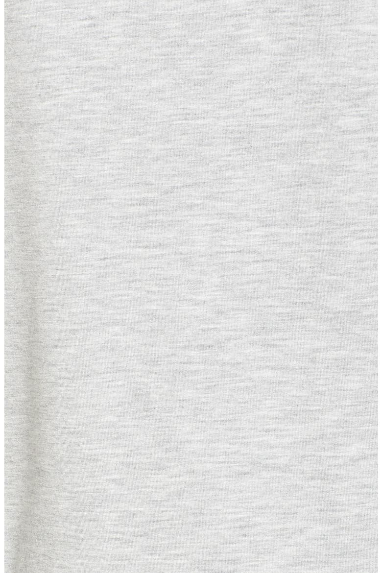 Woven Inset Knit Hoodie, Alternate, color, HEATHER GREY