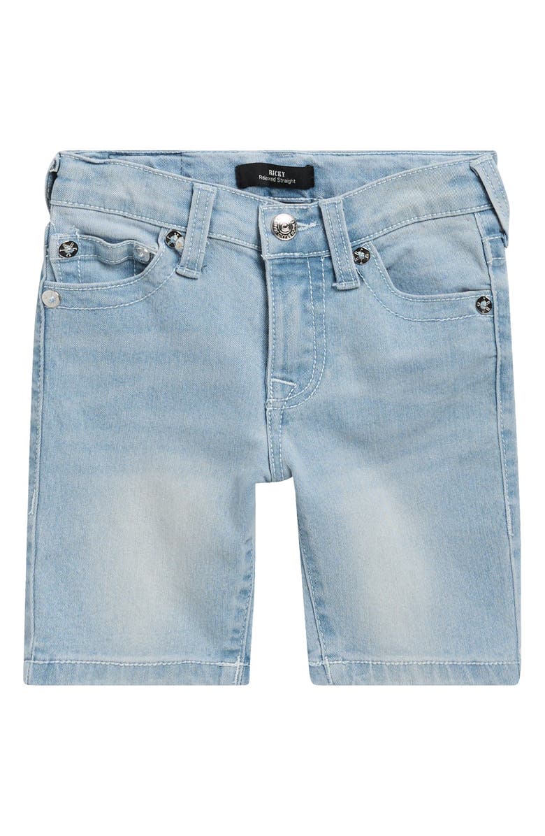 True Religion Kids' Denim Shorts, Main, color, Licbl