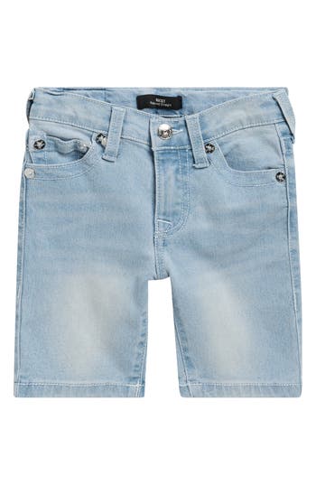 True Religion Kids' Denim Shorts In Blue
