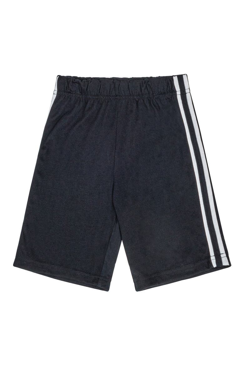 Athlete 3-Piece Pajama Set, Alternate, color, BLACK