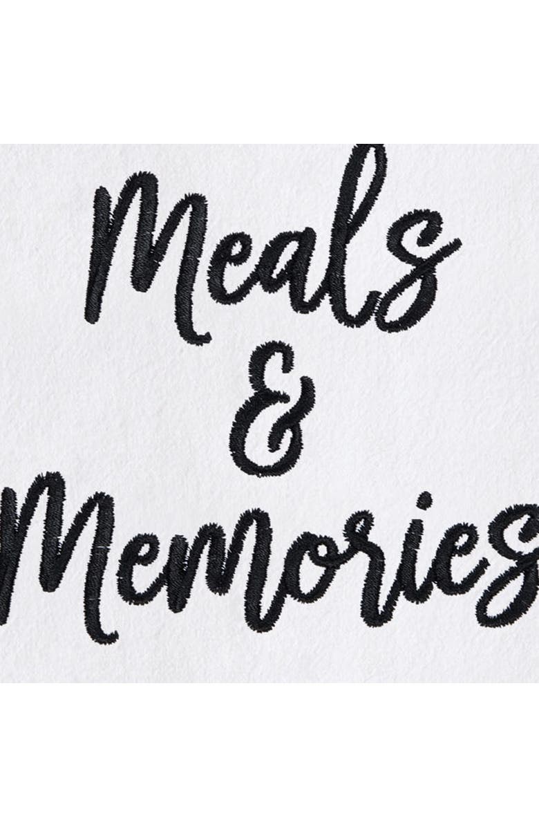 C&F Home Grandma's Kitchen Meals Mother's Day Kitchen Embroidered Hand Towel, Alternate, color, Black