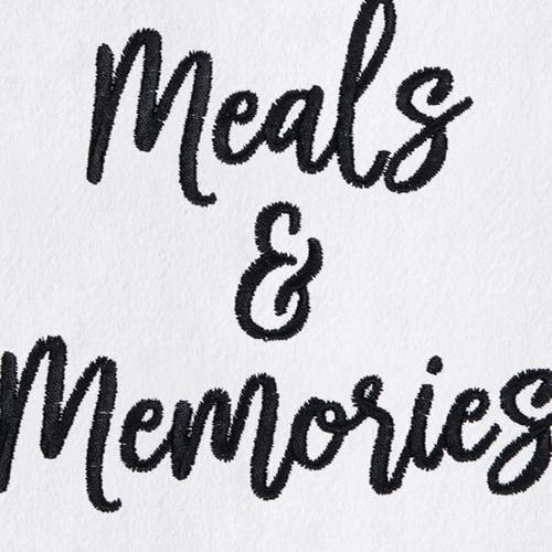 C & F Home C&f Home Grandma's Kitchen Meals Mother's Day Kitchen Embroidered Hand Towel In White