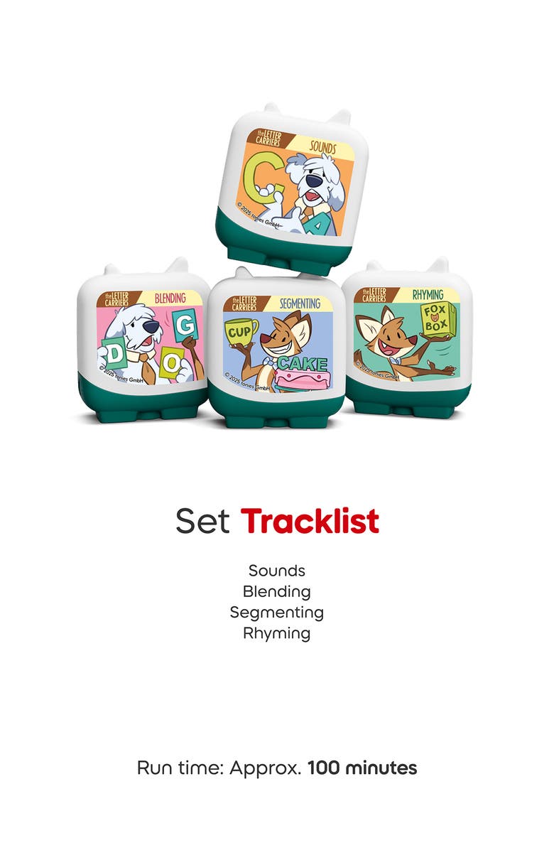 tonies 4-Pack The Letter Carriers Clever Tonies, Alternate, color, 