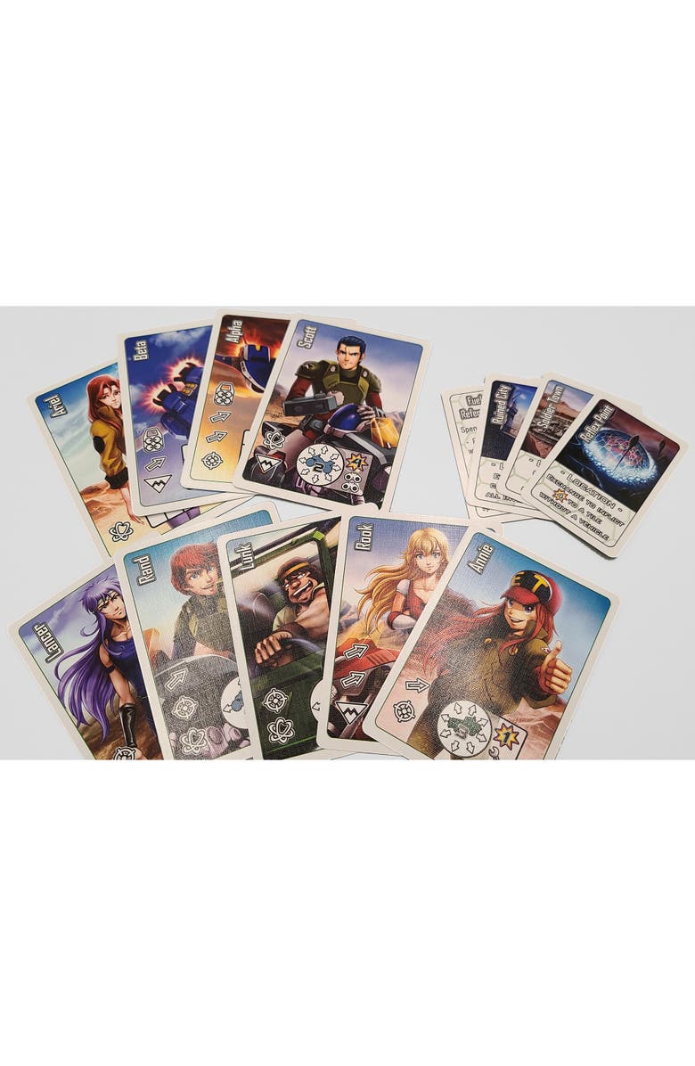 Strange Machine Games Robotech Cyclone Run, Ages 10+, Alternate, color, Multicolored