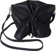 Carlos Falchi Medium Butterfly Leather Bag