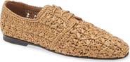 Dolce&Gabbana Raffia Lace-Up Loafer