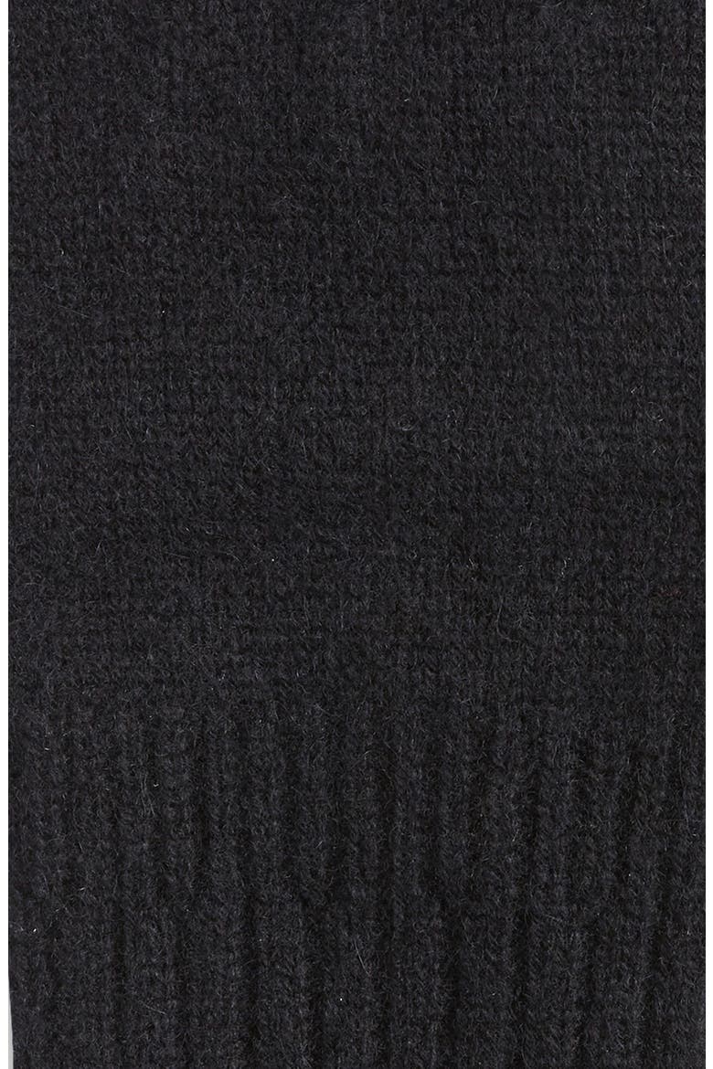 Cashmere Tech Gloves, Alternate, color, BLACK ROCK
