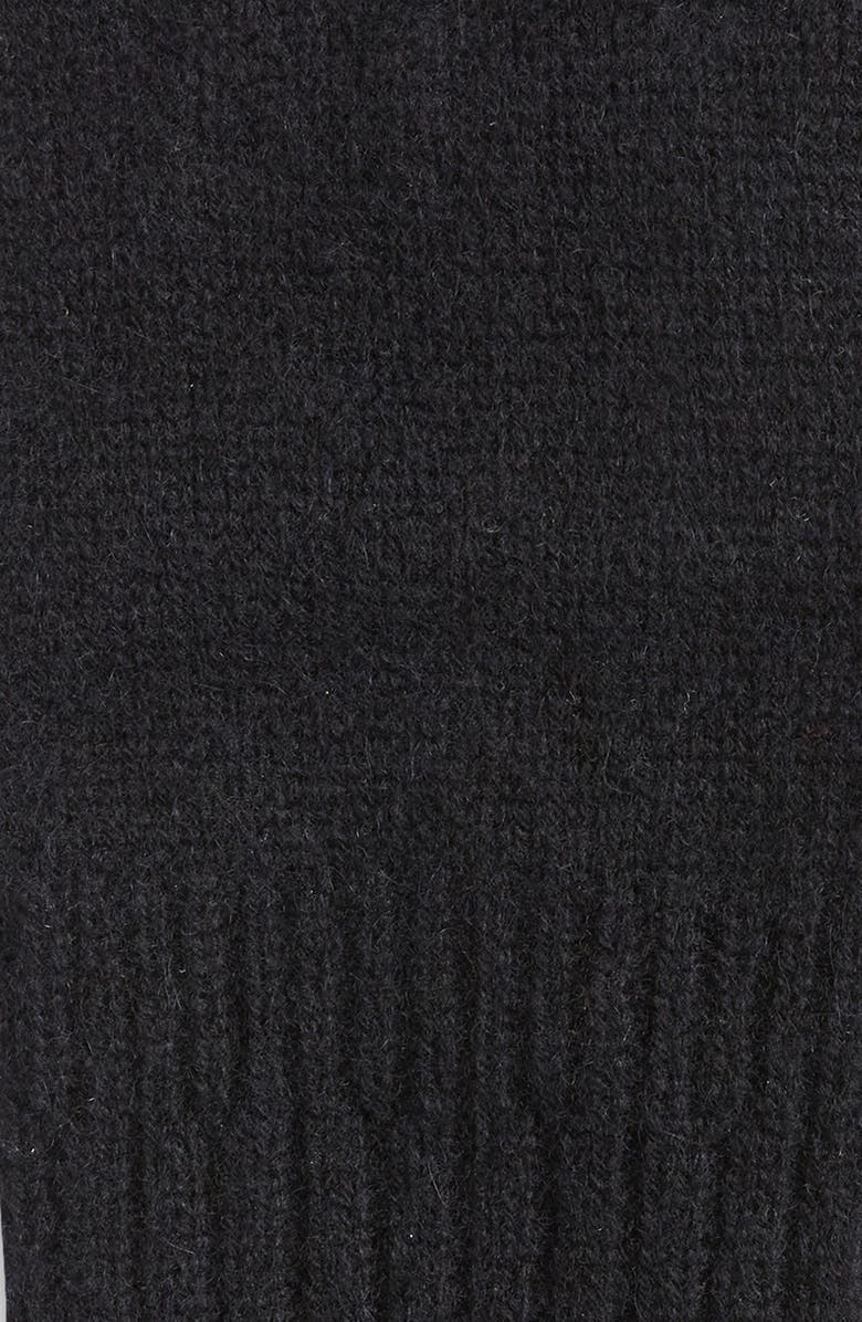 Nordstrom Cashmere Tech Gloves, Alternate, color, Black Rock