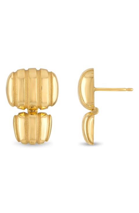 Orla Double Cushion Earrings