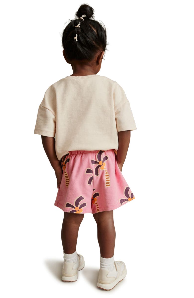NEXT Kids' Palm Tree Print T-Shirt & Shorts Set, Alternate, color,