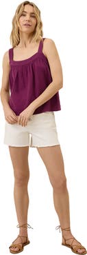 Pact Organic Cotton Double Gauze Square Neck Cami