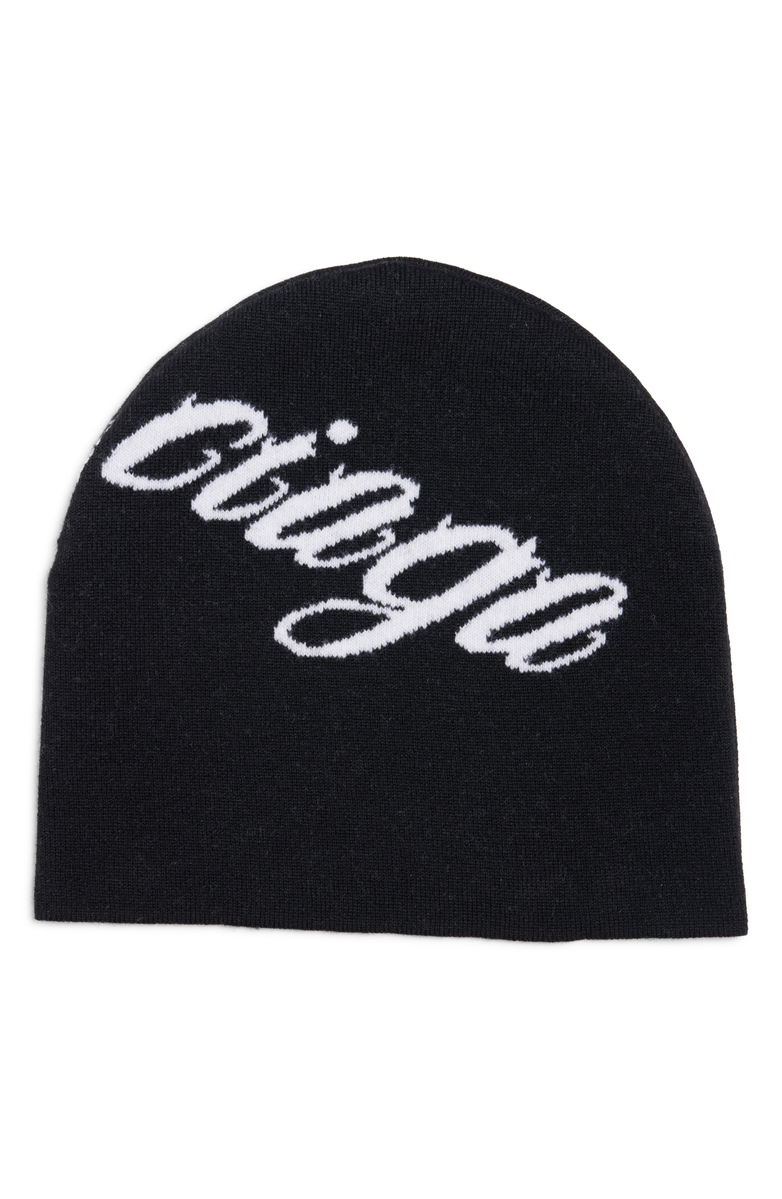 Balenciaga Jacquard Logo Wool Beanie (Men) | Nordstrom