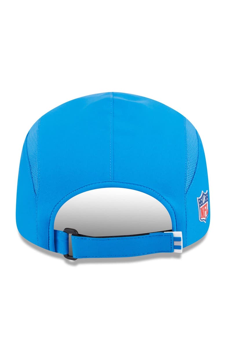 Men's New Era Blue Detroit Lions 2025 Sideline  Runner Adjustable Hat, Alternate, color, Blue