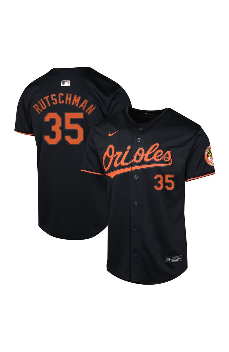 Nike Youth Nike Adley Rutschman Black Baltimore Orioles Alternate Limited Player Jersey, Alternate, color, Black