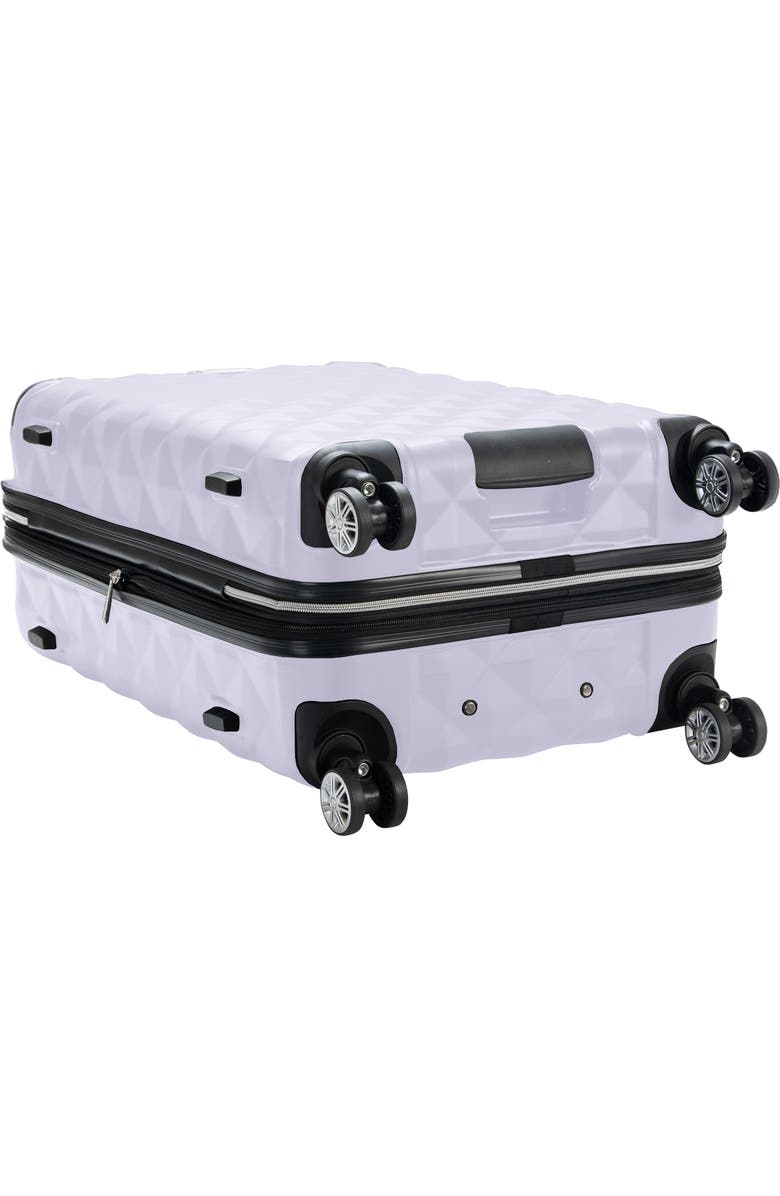 Kenneth Cole Diamond Tower 24-Inch Hardside Spinner Luggage, Alternate, color, Lavender