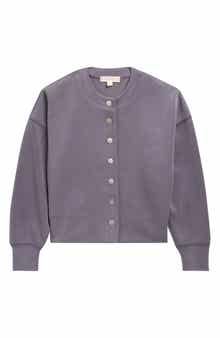 Kids' Cloud Luxe Snap-Up Sweatshirt