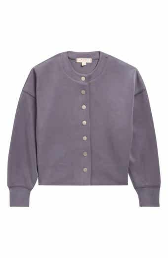 Kids' Cloud Luxe Snap-Up Sweatshirt