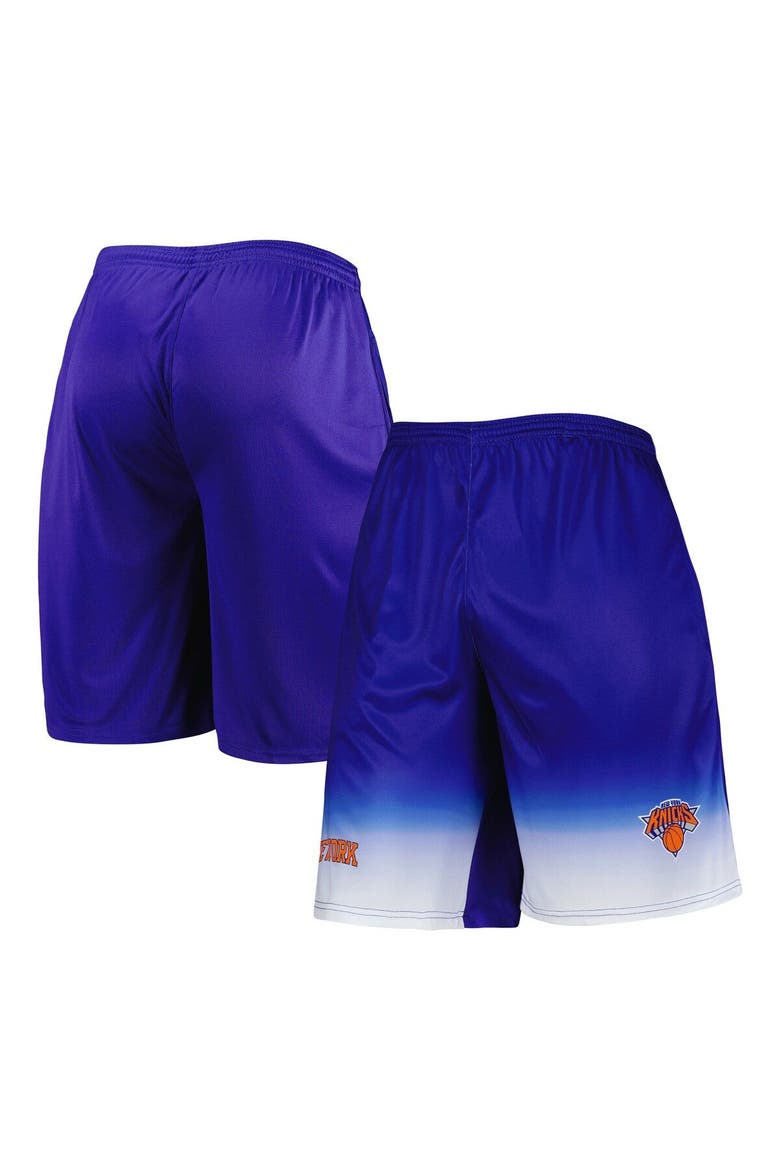 Men's Fanatics Branded Royal New York Knicks Fadeaway Shorts, Main, color, Blue