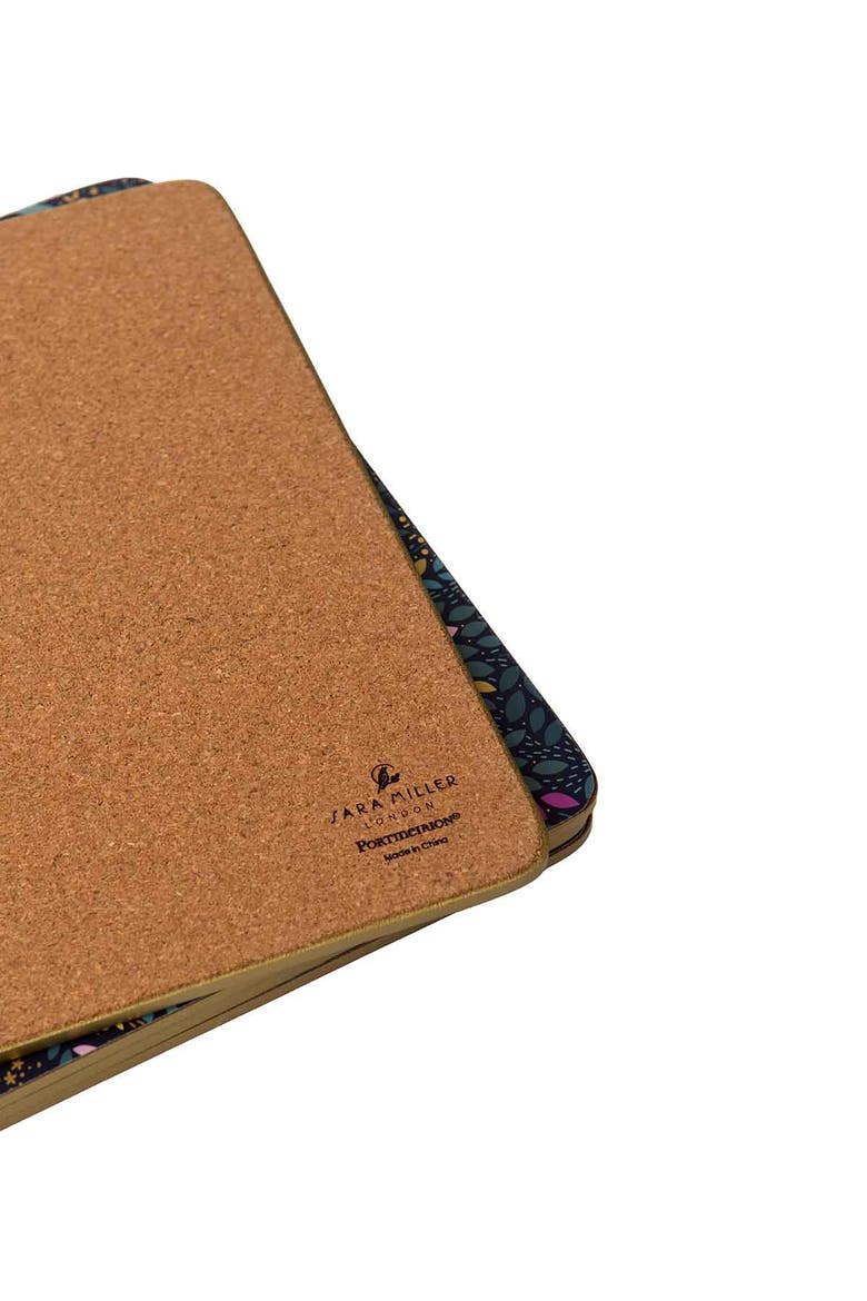 Sara Miller India Set of 4 Cork Back Placemats, Alternate, color, Blue