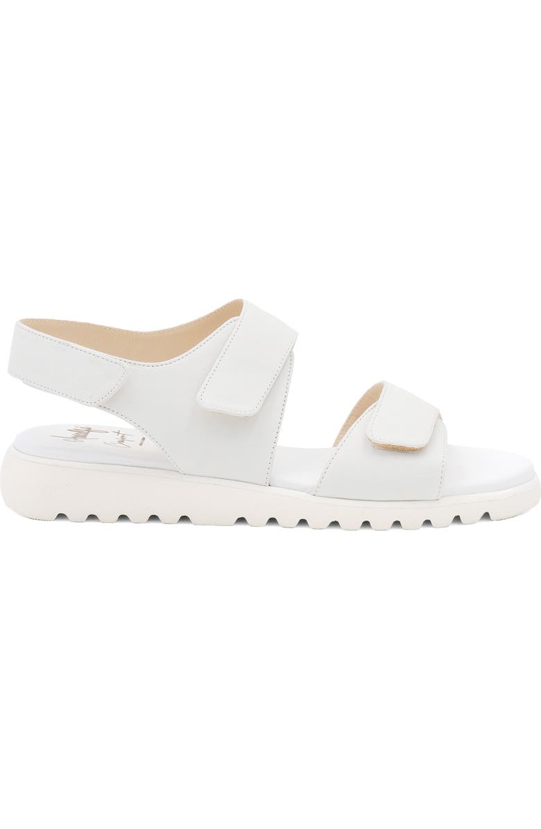 Amalfi by Rangoni Battigia Ankle Strap Sandal, Alternate, color, White Long Beach