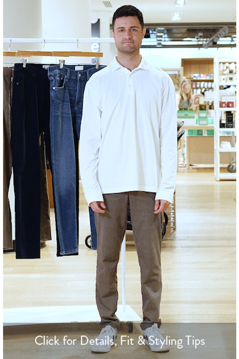 Crown Flex Pima Cotton Long Sleeve Polo video