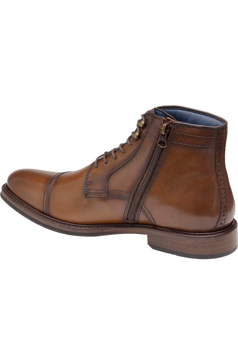 Johnston & Murphy Raleigh XC Flex Cap Toe Boot, Alternate, color, Tan