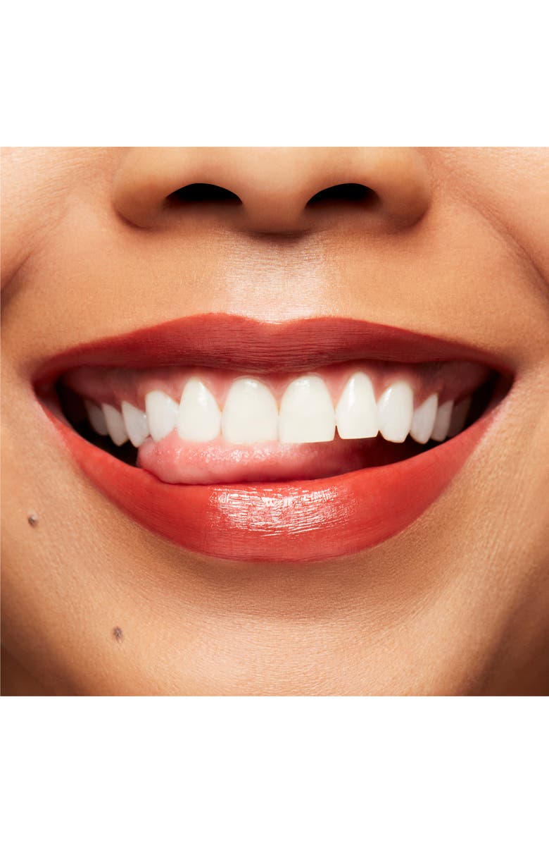 MAC Cosmetics Chili's Crew Lustreglass Lipstick, Alternate, color, 