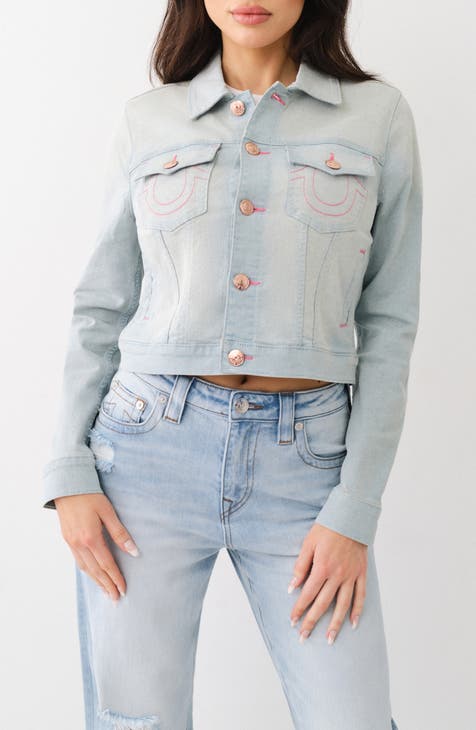 Jesse Crop Denim Jacket